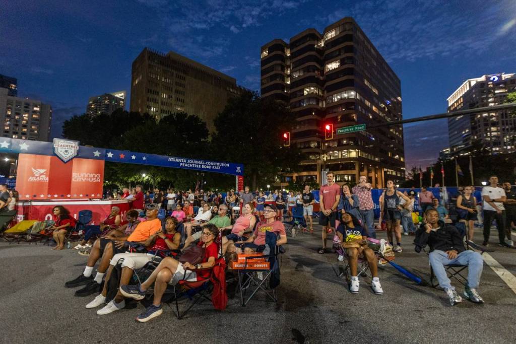 people watch a concert for 4th of July