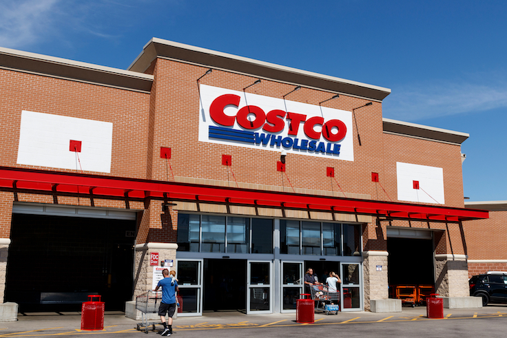 Indianápolis - Aproximadamente en agosto de 2019: Tienda de Costco Wholesale. Costco Wholesale es una cadena minorista global valorada en miles de millones de dólares I