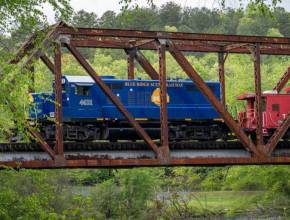 Puedes disfrutar de un pintoresco viaje en tren de verano por algunas de las montañas más antiguas del mundo por 45 dólares, a solo una hora y media de Atlanta: 26 millas de ida y vuelta entre una naturaleza preciosa, ríos serpenteantes y una rica fauna.