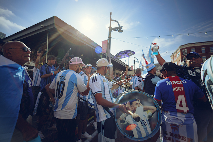 gran festival de aficionados al fútbol argentino