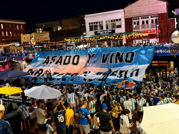 un gran festival para los aficionados al fútbol argentinos