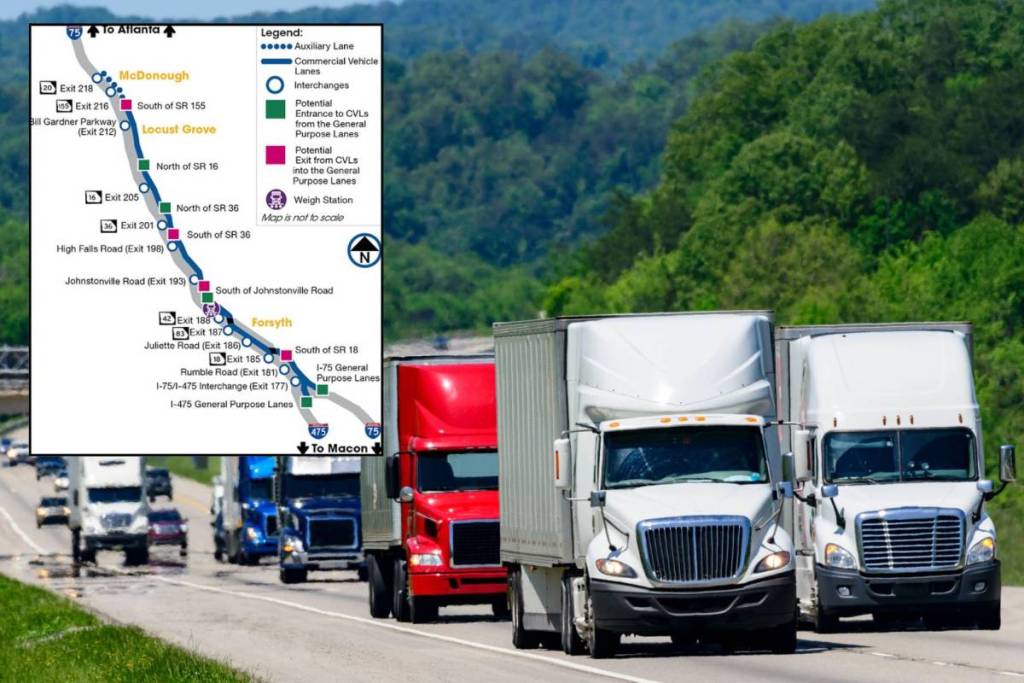 Canva Pro & Georgia Department of Transportation | Baseline Illustrative Project Map
