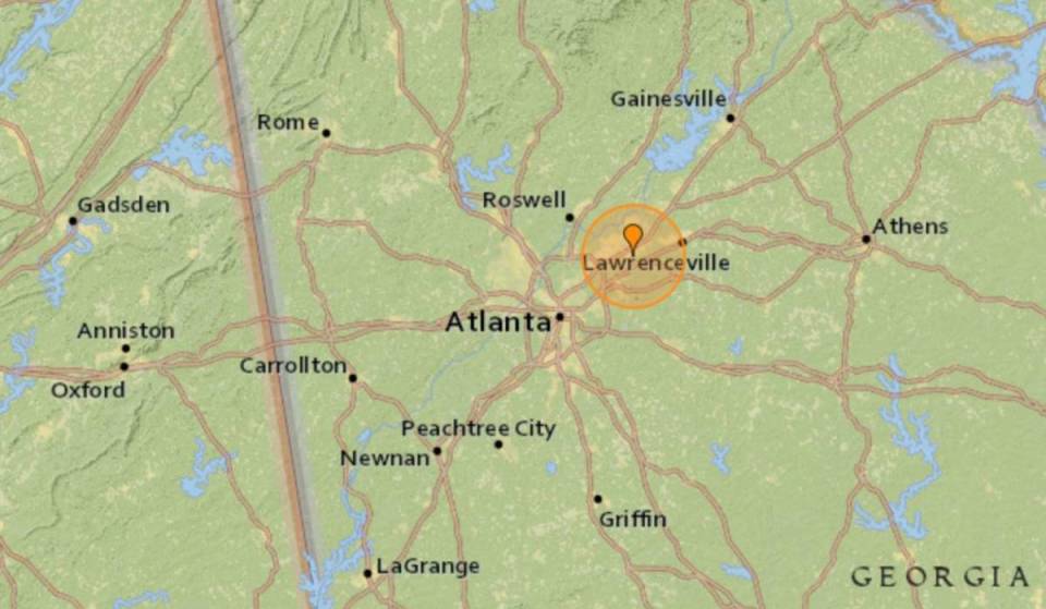A magnitude 2.3 earthquake just hit Metro Atlanta — here’s what we know
