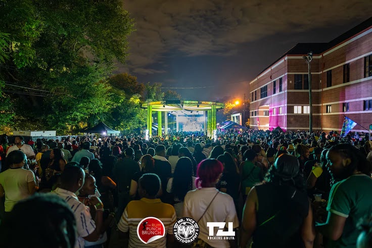 massive Jamaican Independence Day celebration