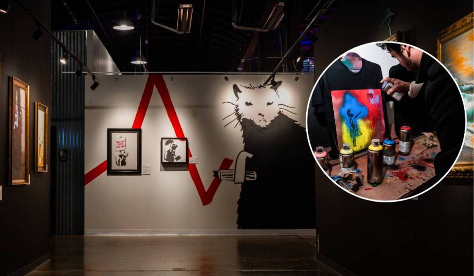 After charming 3 million visitors globally, a massive 200-piece Banksy exhibition is opening at Atlanta’s Pullman Yards