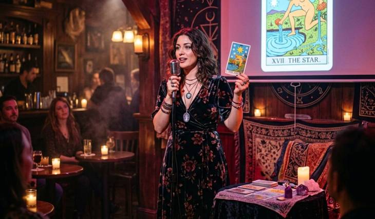 Una baraja, 4 cócteles y una noche llena de giros inesperados: esta inmersiva velada de tarot en Atlanta combina lecturas de cartas en directo con una mixología mística