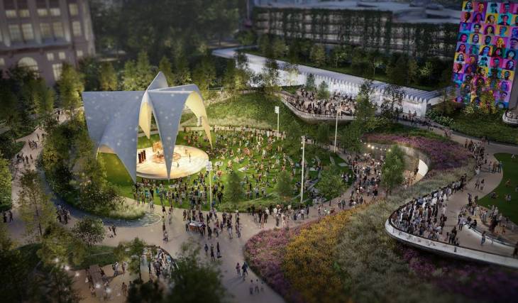Midtown Green, el espacio público más nuevo de Atlanta, abre sus puertas este septiembre con un programa repleto de eventos gratuitos: desde clases semanales de pilates hasta mercados artesanales y mucho más.