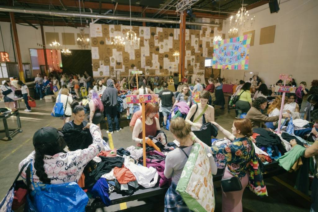 huge clothing swap