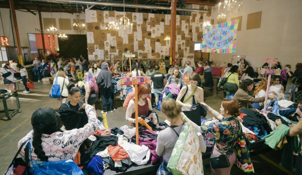 This massive Atlanta community clothing swap lets you take home as much new clothing as you want for just $5 —  and the next one is next week
