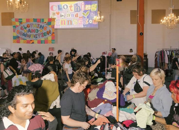 Huge clothing swap