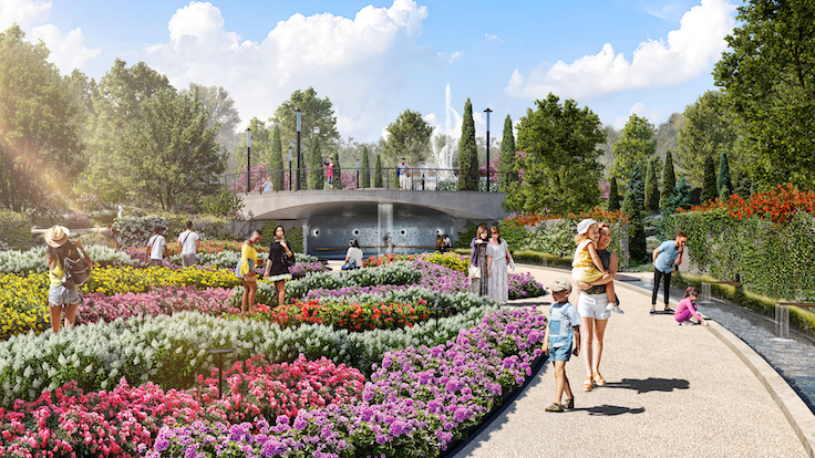 Jardín Botánico de Atlanta | Representación del proyecto