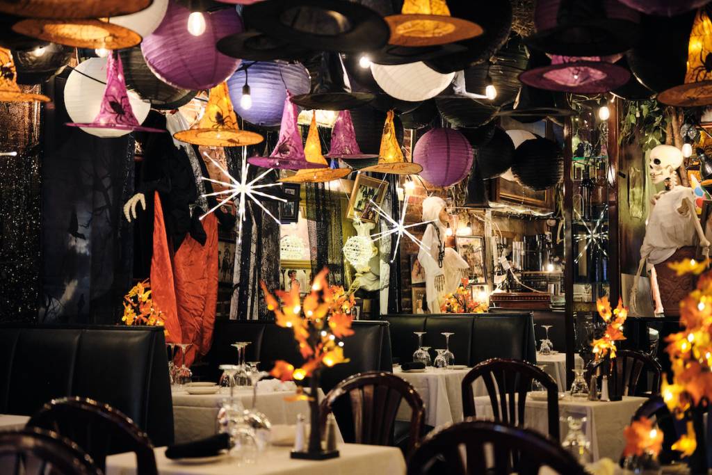 restaurante pop-up de Halloween