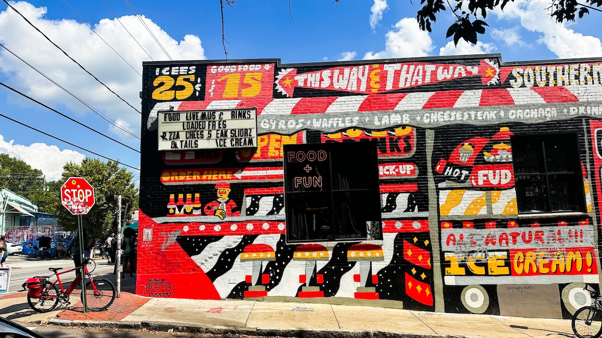 The Brooklyn of Atlanta is a hip, artsy neighborhood tucked away on ATL’s Eastside — full of indie businesses, craft coffee & the best dive bars in the city