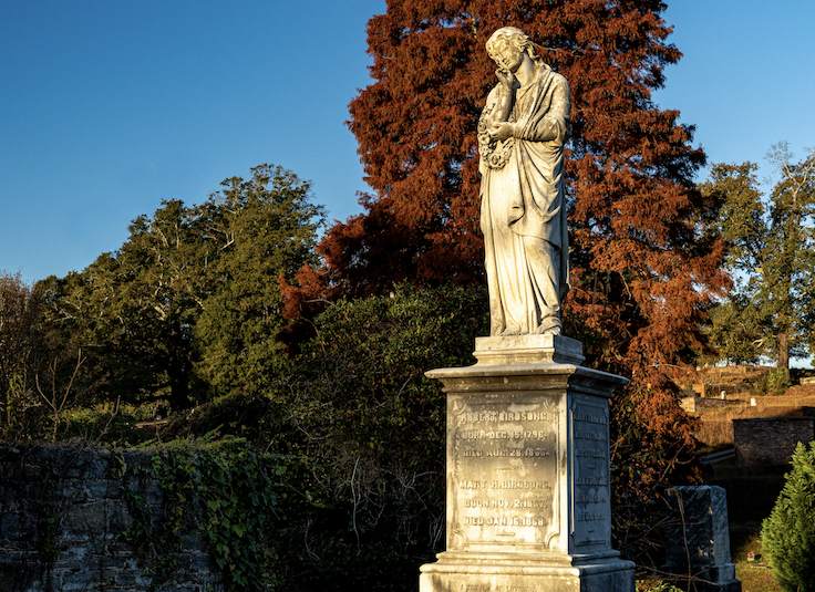un cementerio en Macon, Georgia