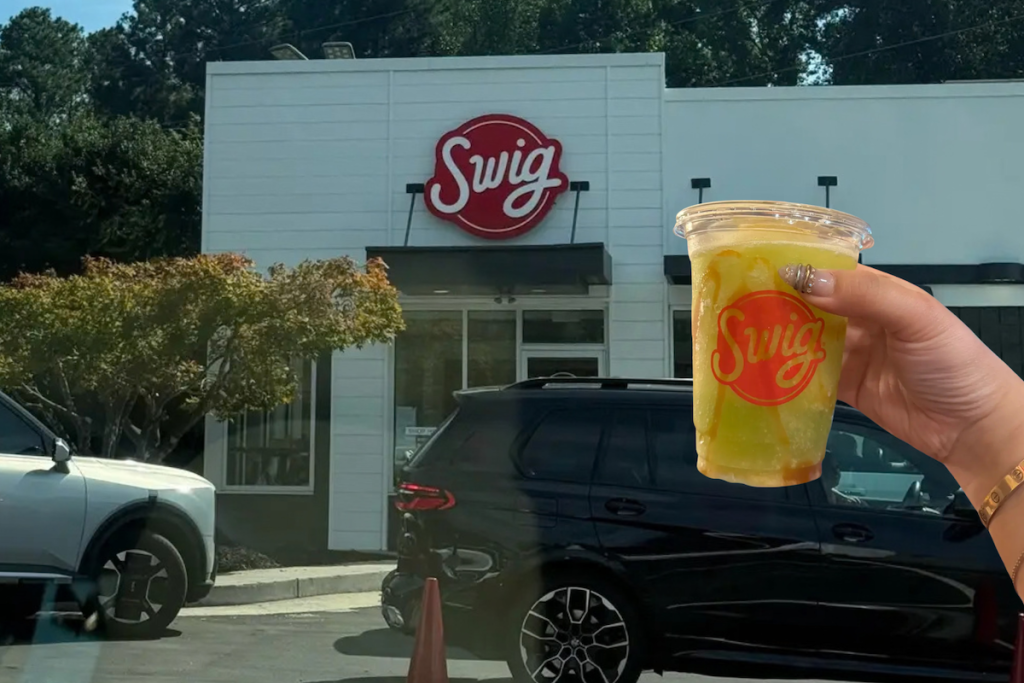 Tienda de refrescos «dirty» Swig