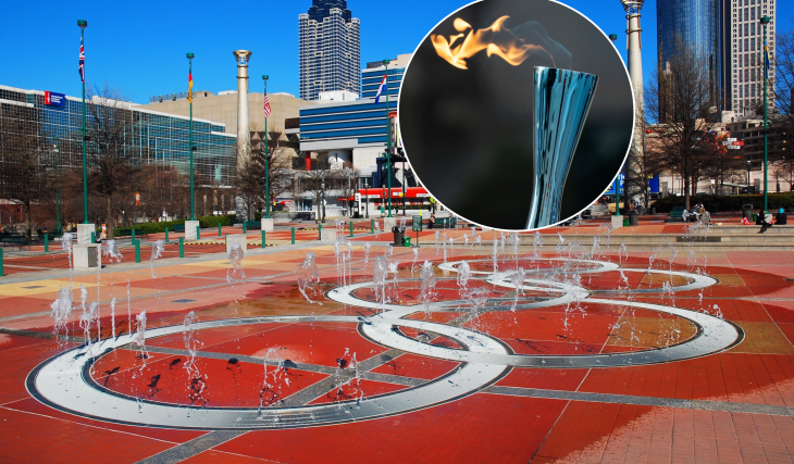 32 years after hosting the Olympics, Atlanta will begin the 2028 LA Olympic Torch Relay—the first-ever Olympic torch relay to hit all 50 U.S. states