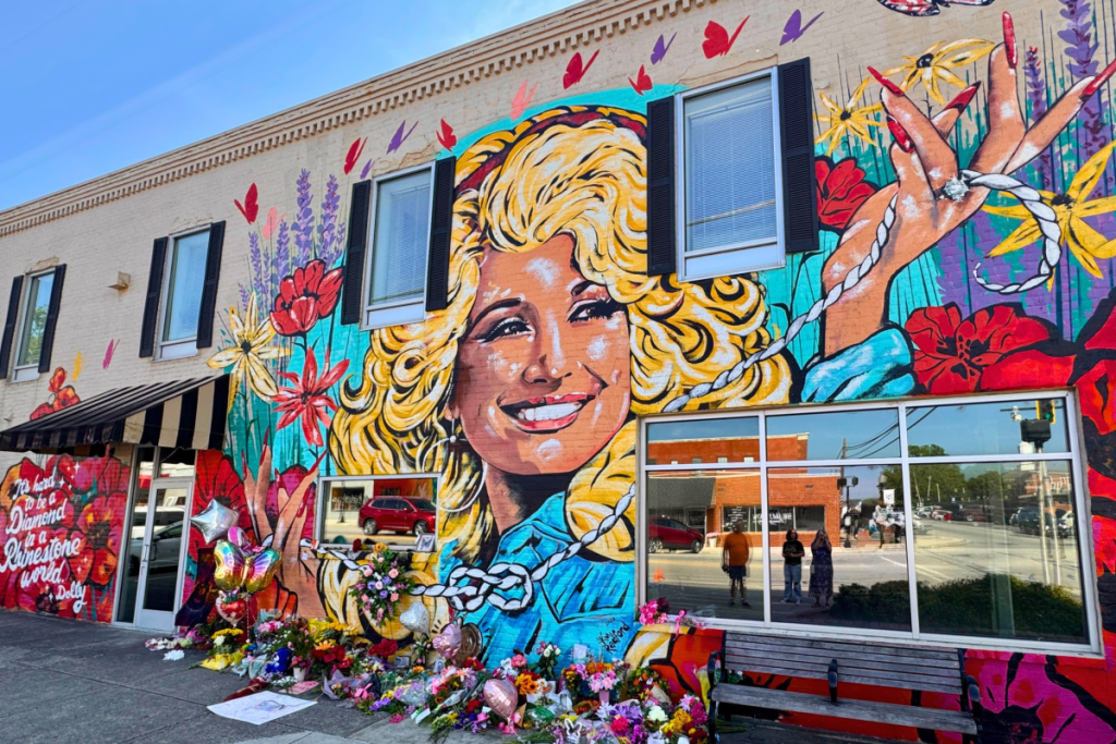 mural de Dolly Parton