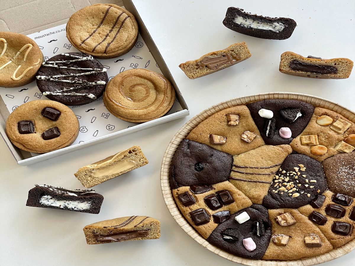 You Can Get Huge Cookie Pies Delivered To Your Home From Moustache