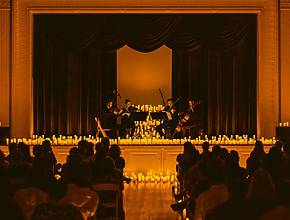 How a vintage theater and a downtown Gothic landmark in Austin are turning into breathtaking concert spaces filled with candlelight