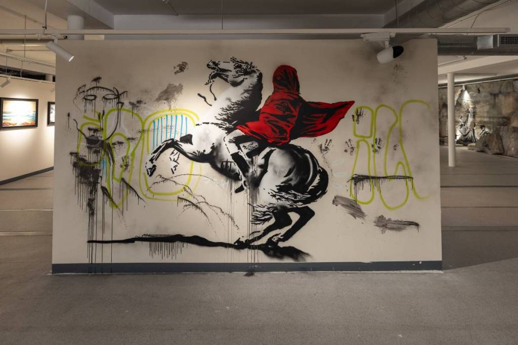 Austin’s captivating Banksy exhibit is closing its doors, taking with it 200+ inspired pieces and originals