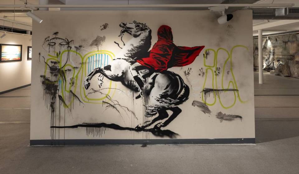 Austin’s captivating Banksy exhibit is closing its doors, taking with it 200+ inspired pieces and originals