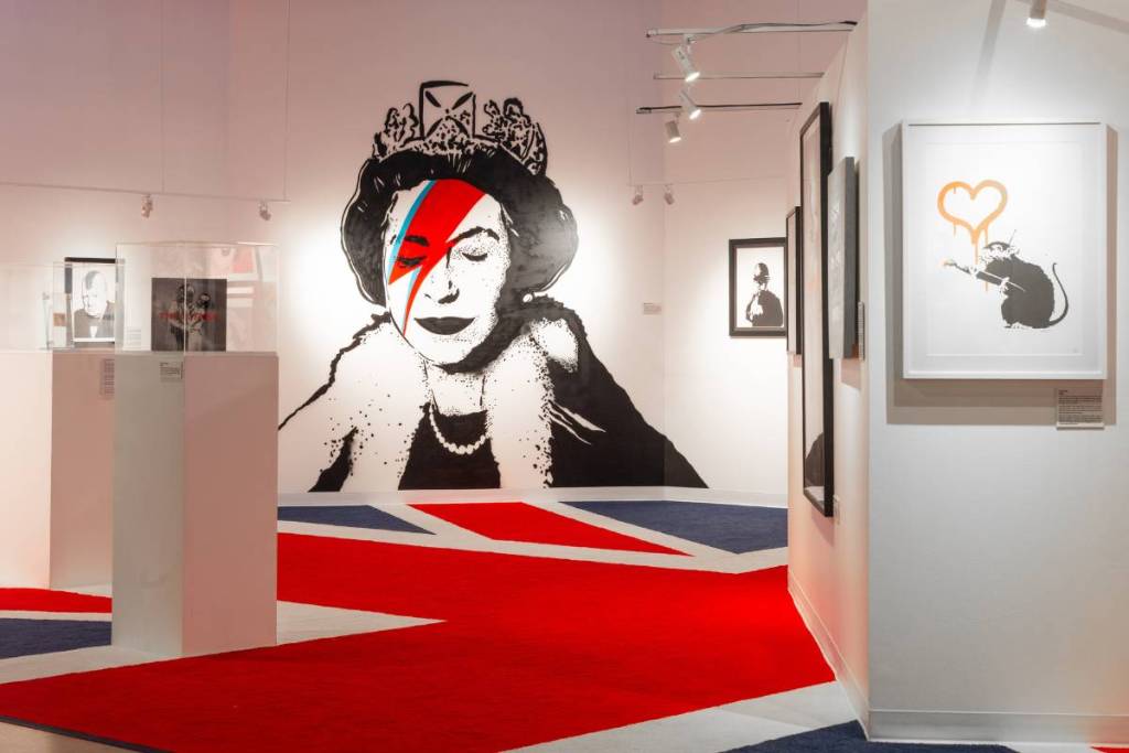 This exhibit that captivated millions around the globe just opened in Austin, highlighting 200+ Banksy pieces