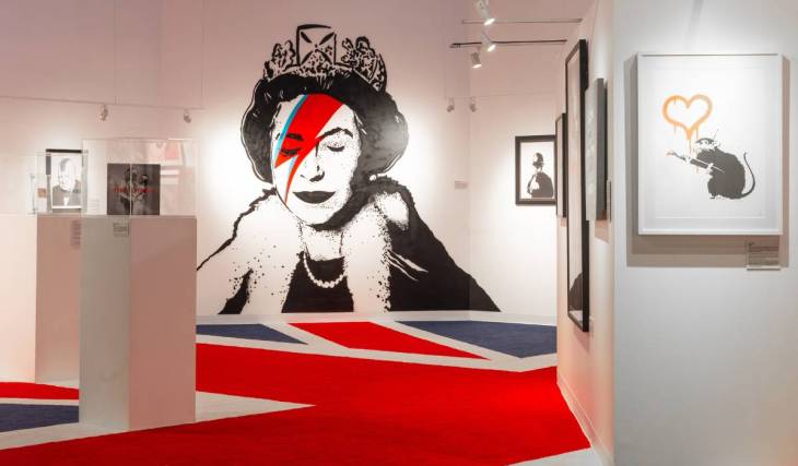 This exhibit that captivated millions around the globe just opened in Austin, highlighting 200+ Banksy pieces