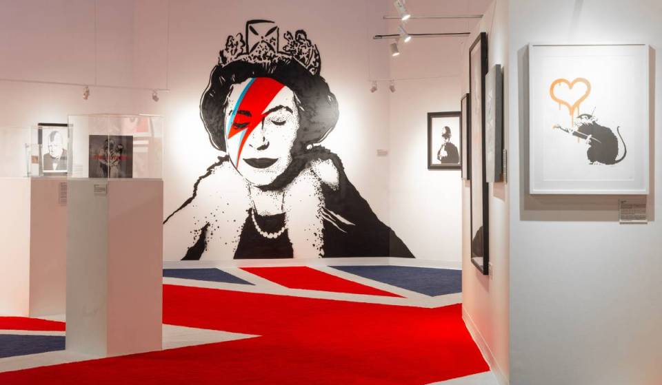 This exhibit that captivated millions around the globe just opened in Austin, highlighting 200+ Banksy pieces