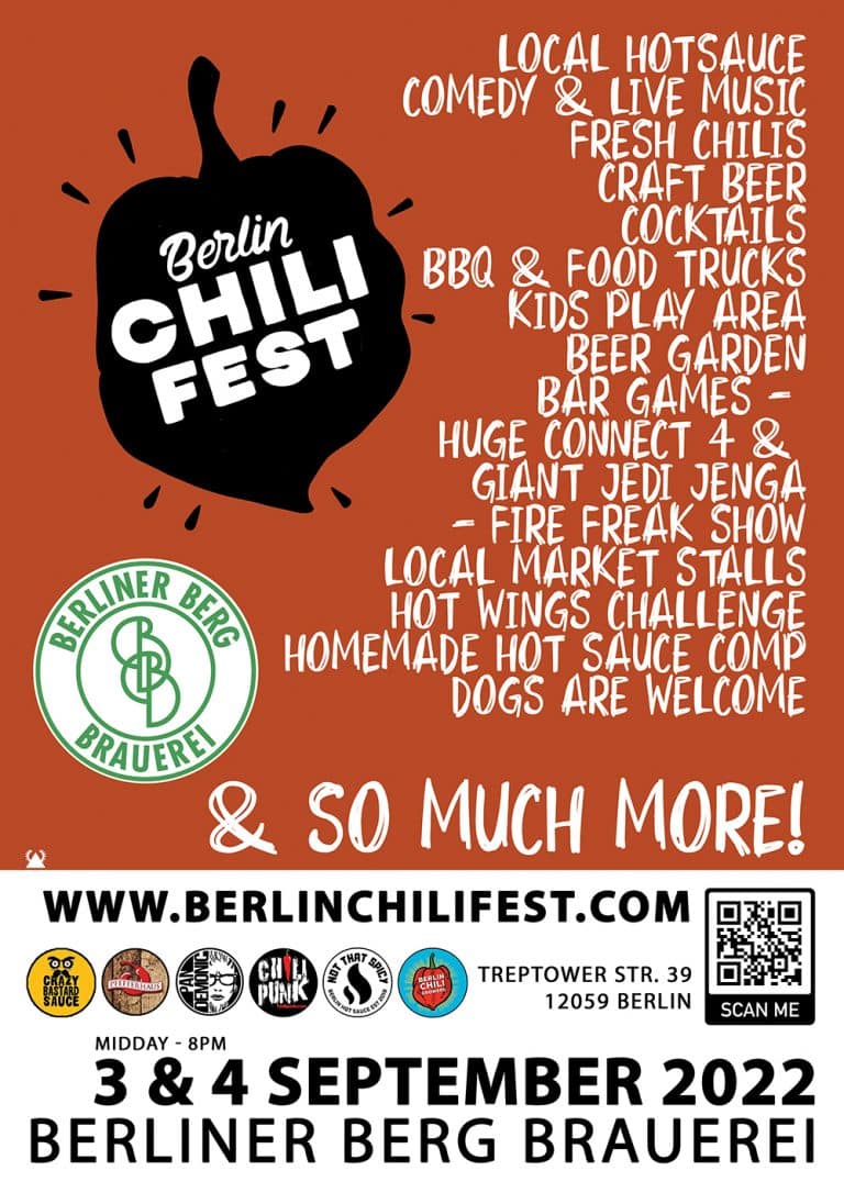 Scharf, aber sexy Das Berlin Chili Fest steht vor der Tür