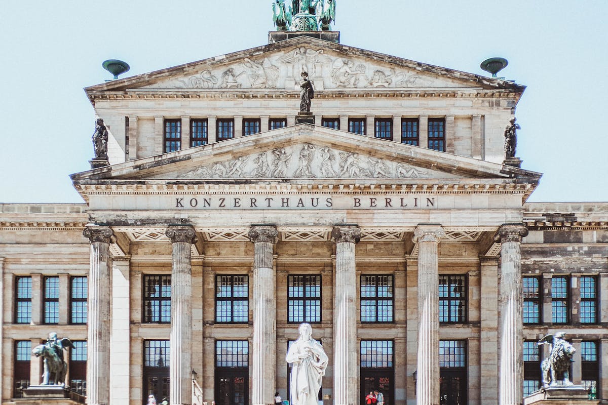 Außenfassade des Konzerthaus Berlin