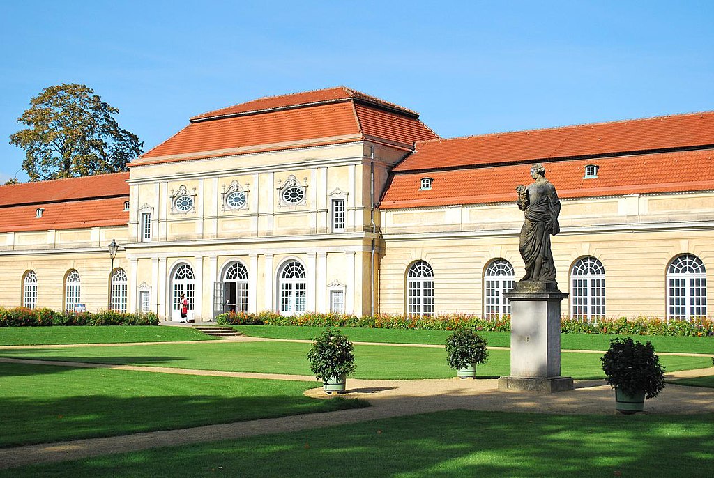 Orangerie des Schloss Charlottenburg in Berlin von außen