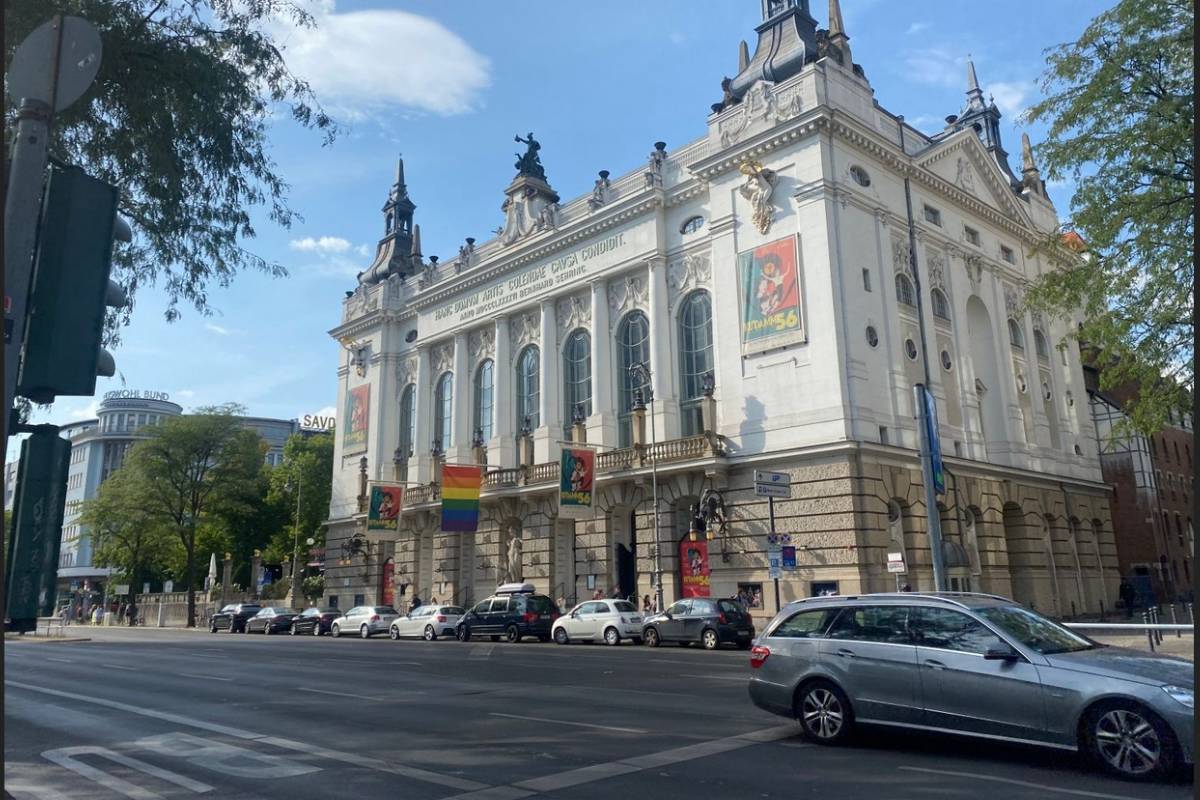 Exterior view of Theater des Westens in Berlin