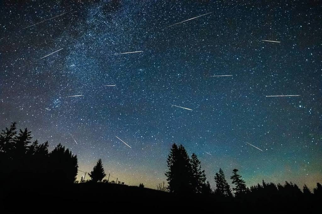 Perseiden über Berlin