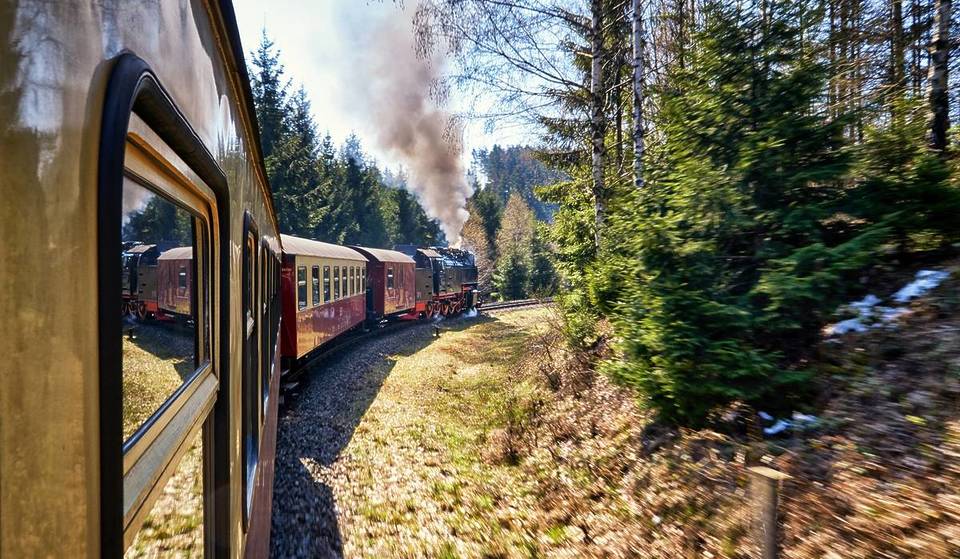Pour Halloween : à seulement 3 heures de Berlin, vous vous sentirez comme dans le Hogwarts-Express sur cette locomotive à vapeur &#8211; jusqu&rsquo;à la légendaire « montagne des sorcières ».