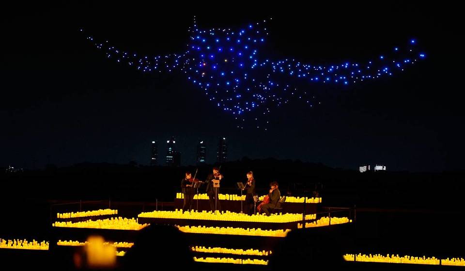 Más de 1.000 drones y 10.000 velas volverán a iluminar uno de los jardines más bellos de Berlín en 2026, ahora con una fecha adicional debido a la gran demanda.