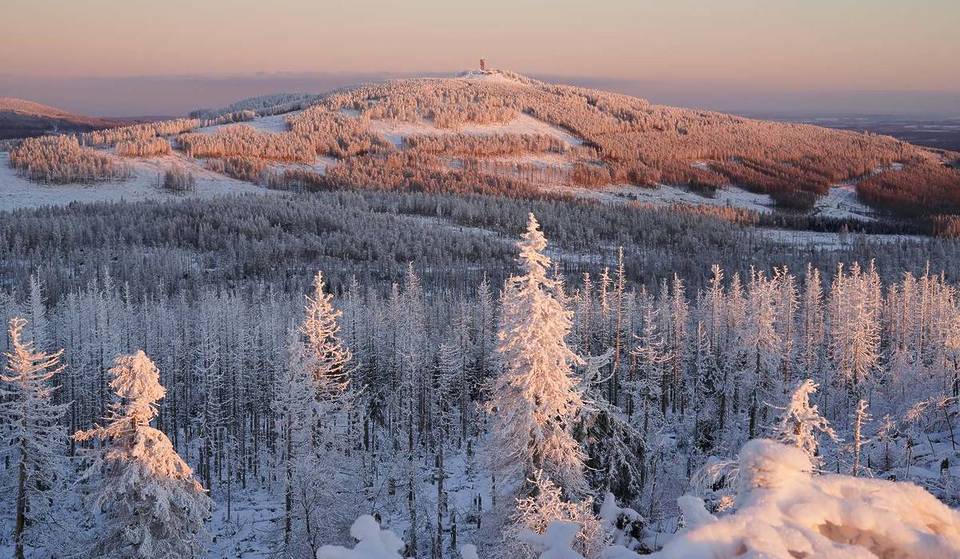 Etwa 3 Stunden von Berlin steigt Norddeutschlands bestes Après-Ski: Vom 971 Meter hohen Gipfel direkt zu den urigen Partyhütten mit Charakter
