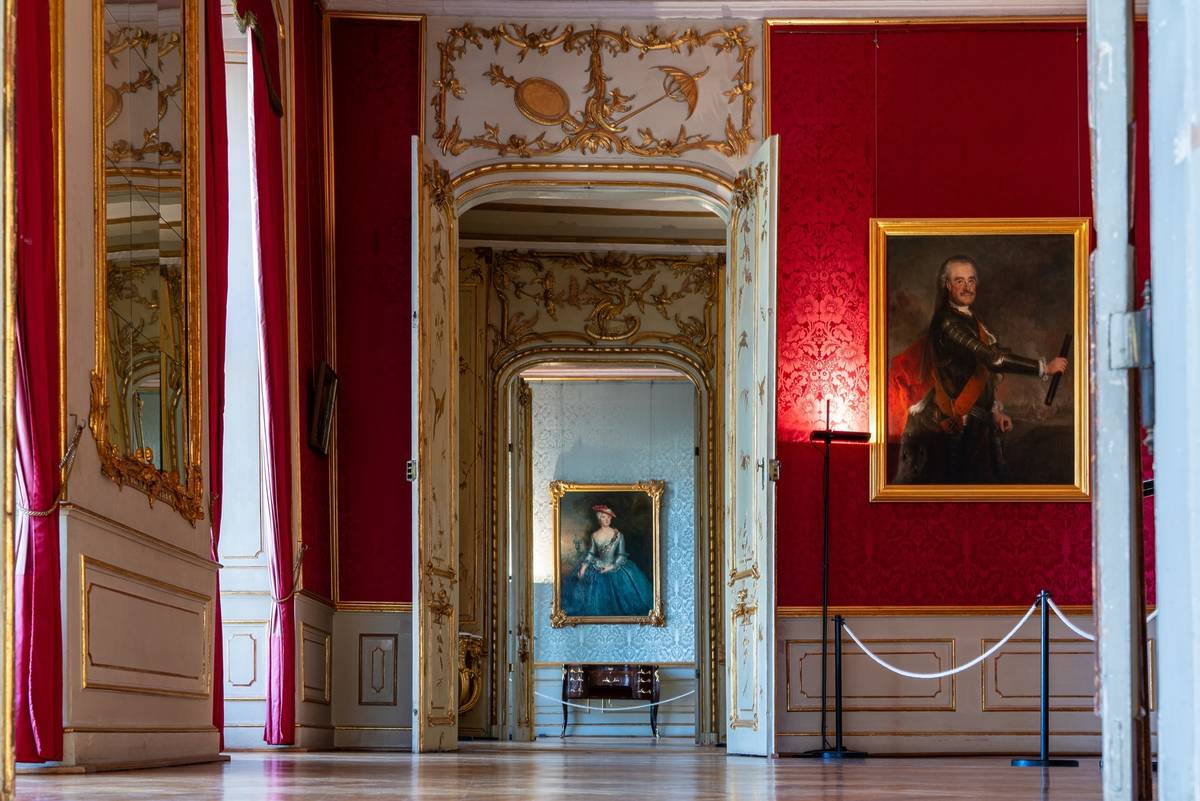 Innenraum eines Palasts