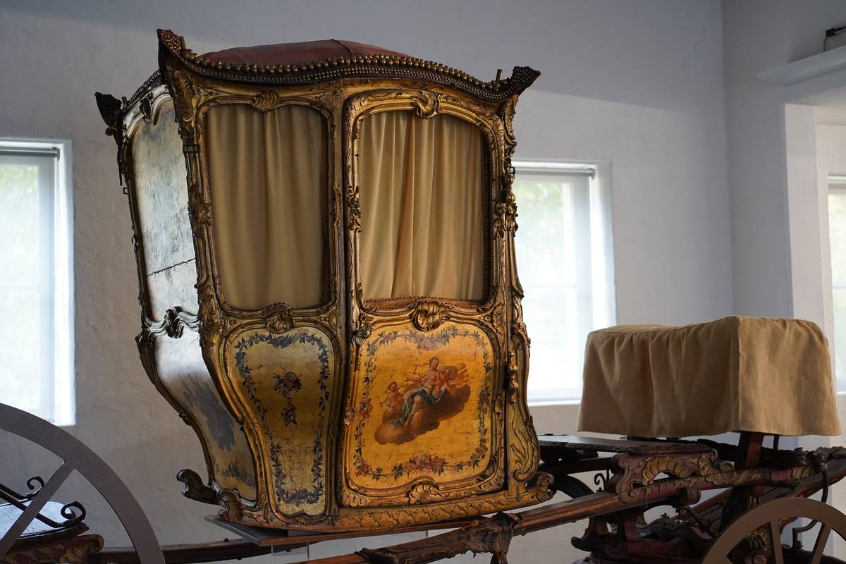 Historische Kutsche in Paretz