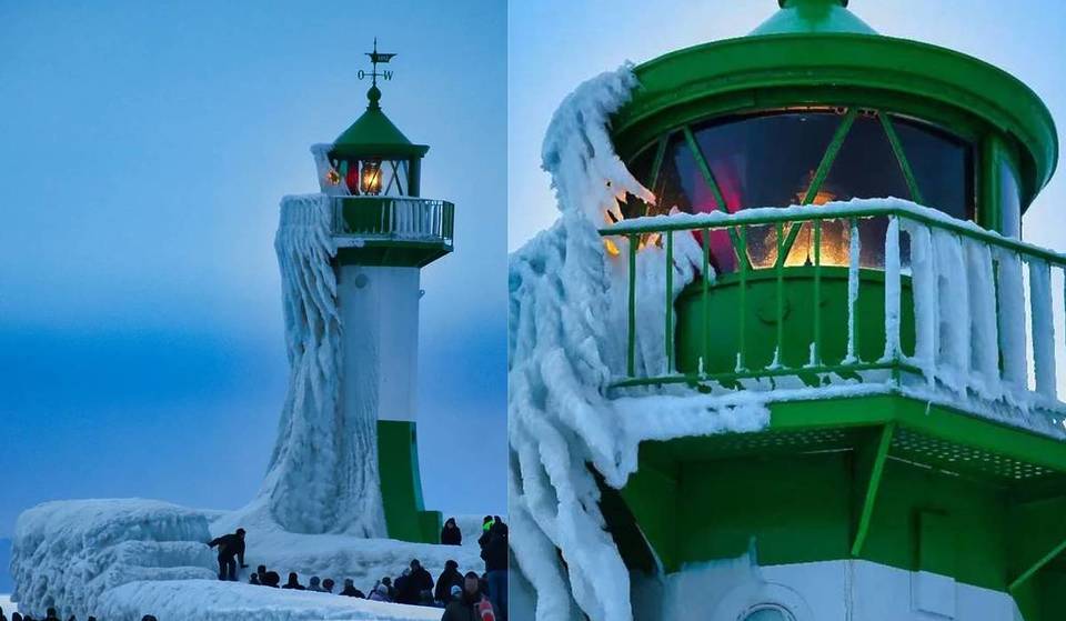 3 Stunden von Berlin lockt ein eingefrorener Leuchtturm tausende von Menschen an: Spektakuläre Eisformationen an der Ostsee sorgen für Naturspektakel, aber auch akute Lebensgefahr!