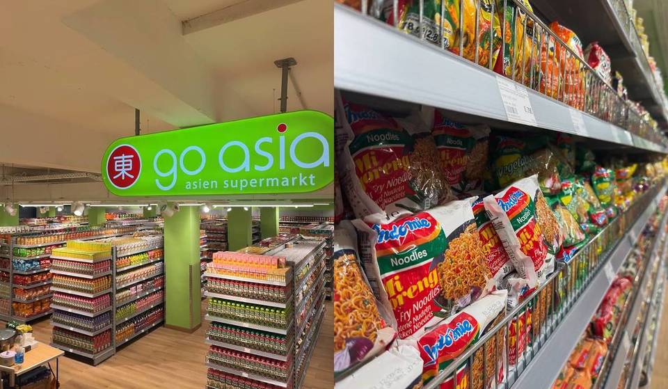 Le plus grand marché asiatique de Berlin a récemment ouvert ses portes : 3 étages remplis de délices asiatiques et de produits ménagers, plus un coin ramen avec préparation instantanée de ramen !