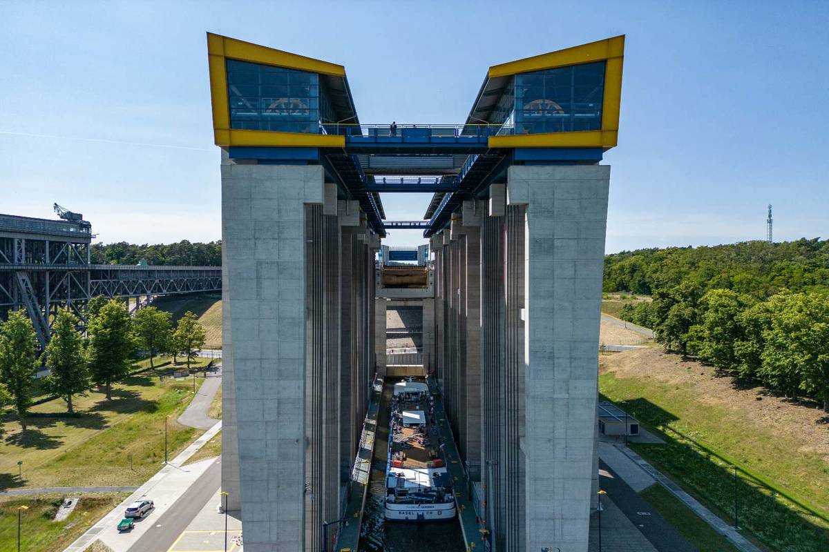 Schiffshebewerk Niederfinow