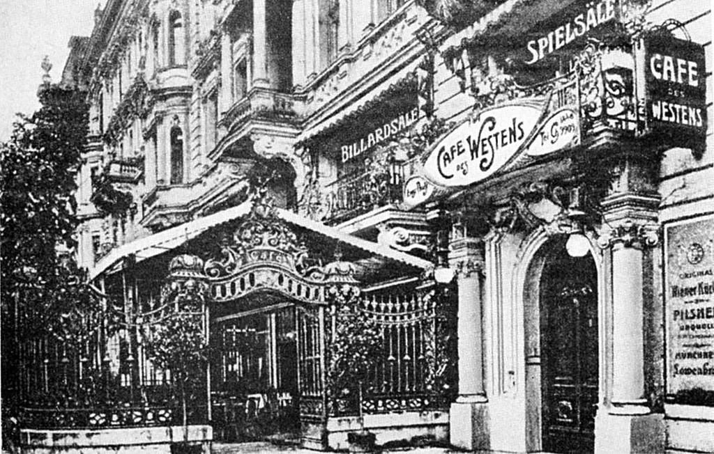 The former Café des Westens was Cassirer’s second living room and was also known as “Café Größenwahn.”