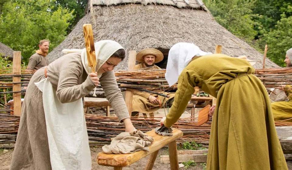 A soli 25 minuti dal centro di Berlino, un tuffo nel XIII secolo a Pasqua: un tempo insediamento slavo intorno al 1170, oggi museo all’aperto medievale