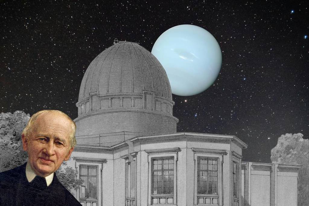 Johann Gottfried Galle sichtet in Berlin zum ersten Mal den Neptun.