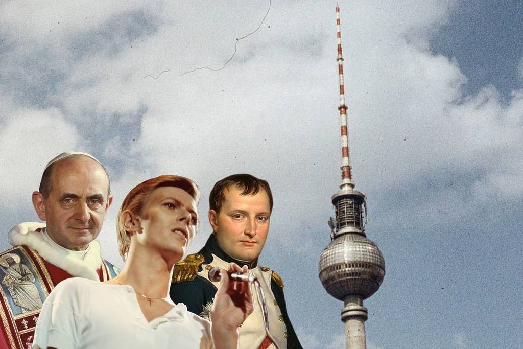 Wat hebben paus Paulus VI, David Bowie en Napoleon met elkaar gemeen? Berlijn natuurlijk!
