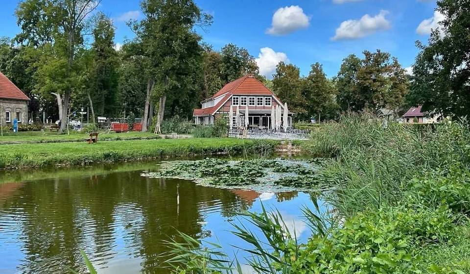 Nur 50 km von Berlin zur besten Vogelbeobachtung Brandenburgs: Zwischen 6 verbundenen Flachwasserseen auf über 2.100 Hektar erlebt ihr Fischadler hautnah!