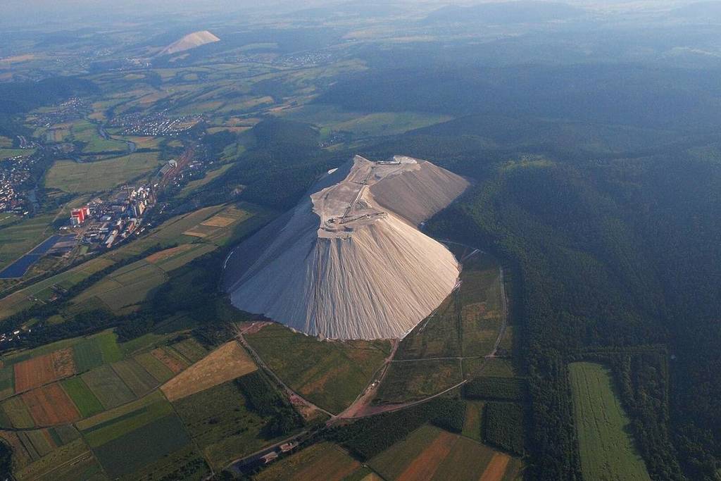 Vista aérea del Monte Kali.