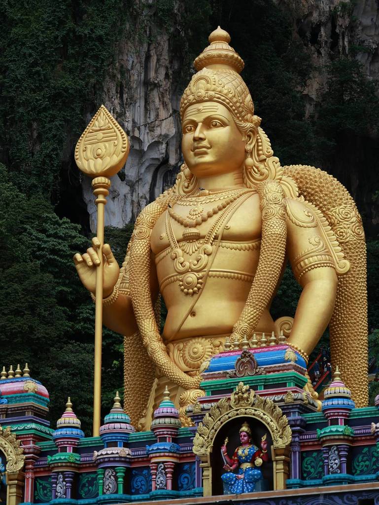 Murugan, dios de la victoria, la juventud y la belleza