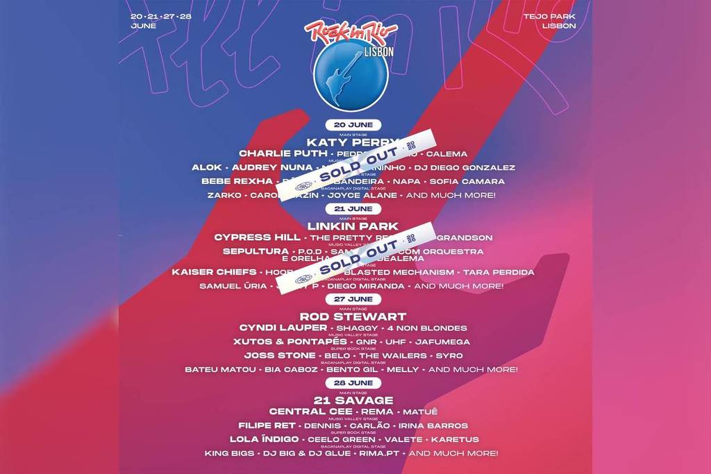 Line-up-update voor Rock in Rio Lisboa 2026