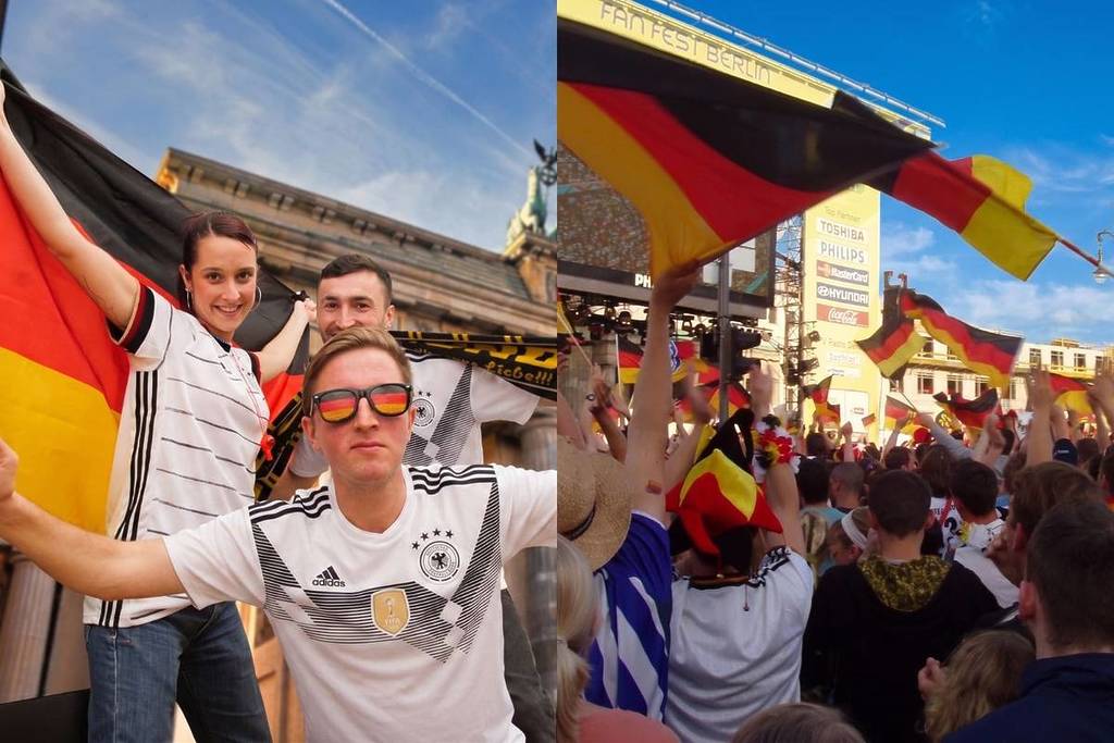 Public Viewing at the Brandenburg Gate